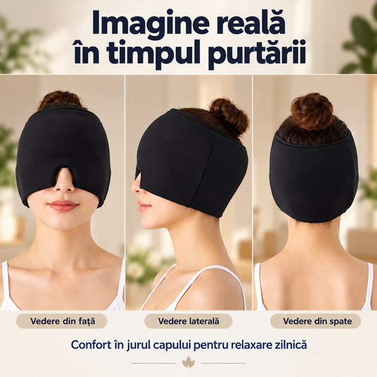 Căciulă cu Gel, Terapie Rece și Caldă